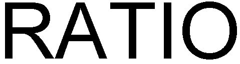 Trademark Logo RATIO