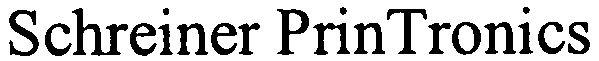 Trademark Logo SCHREINER PRINTRONICS