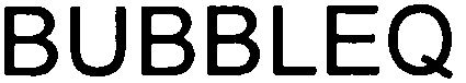 Trademark Logo BUBBLEQ