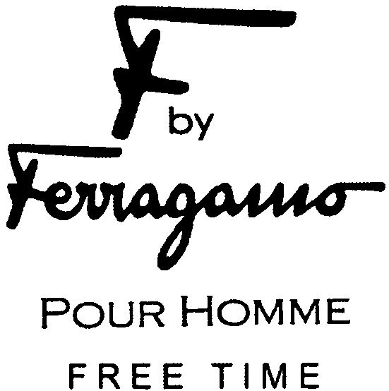 Trademark Logo F BY FERRAGAMO POUR HOMME FREE TIME