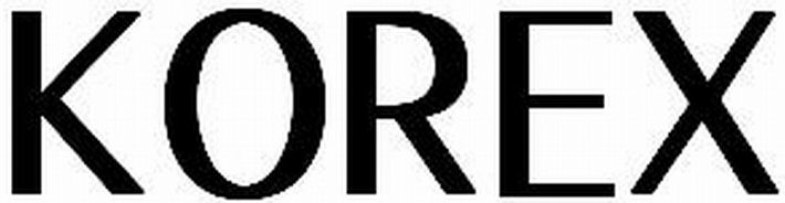 Trademark Logo KOREX