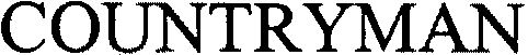 Trademark Logo COUNTRYMAN