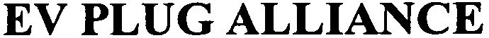Trademark Logo EV PLUG ALLIANCE