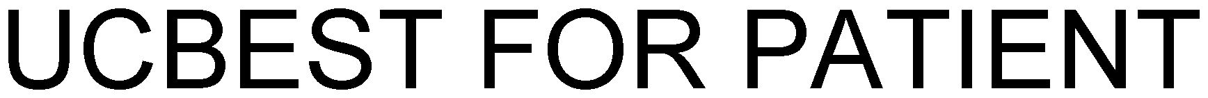 Trademark Logo UCBEST FOR PATIENT