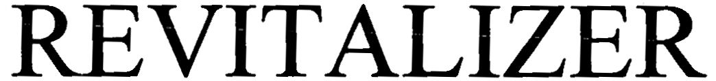Trademark Logo REVITALIZER