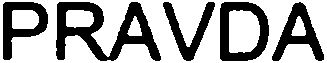 Trademark Logo PRAVDA