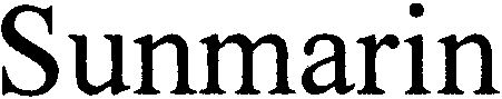 Trademark Logo SUNMARIN