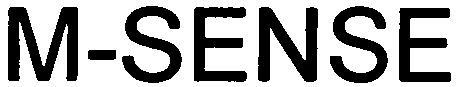 Trademark Logo M-SENSE