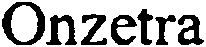 Trademark Logo ONZETRA