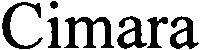 Trademark Logo CIMARA