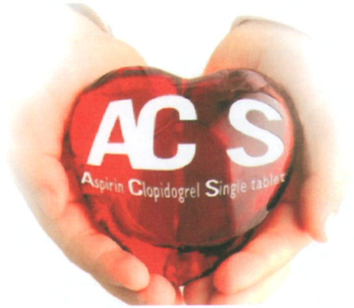  AC S ASPIRIN CLOPIDOGREL SINGLE TABLET