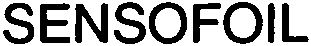Trademark Logo SENSOFOIL