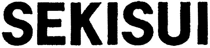 Trademark Logo SEKISUI
