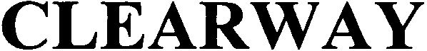 Trademark Logo CLEARWAY