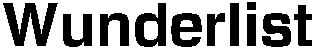 Trademark Logo WUNDERLIST