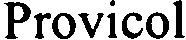 Trademark Logo PROVICOL