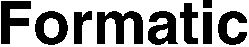 Trademark Logo FORMATIC