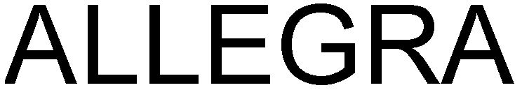 Trademark Logo ALLEGRA
