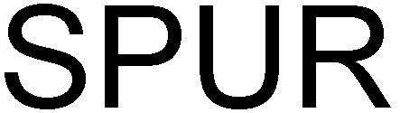 Trademark Logo SPUR