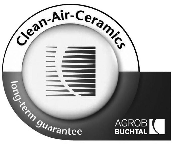  CLEAN-AIR-CERAMICS LONG-TERM GUARANTEE AGROB BUCHTAL