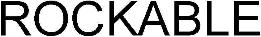 Trademark Logo ROCKABLE