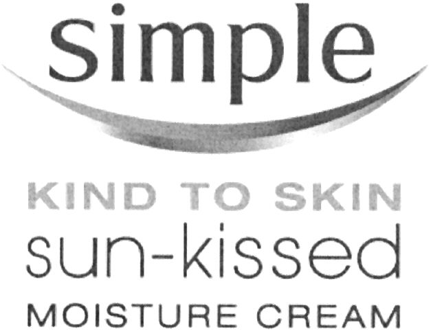  SIMPLE KIND TO SKIN SUN-KISSED MOISTURE CREAM