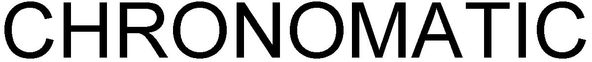 Trademark Logo CHRONOMATIC