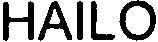 Trademark Logo HAILO