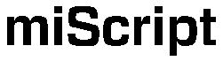 Trademark Logo MISCRIPT