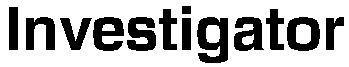 Trademark Logo INVESTIGATOR