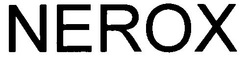 Trademark Logo NEROX