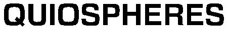 Trademark Logo QUIOSPHERES