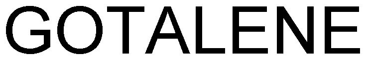 Trademark Logo GOTALENE