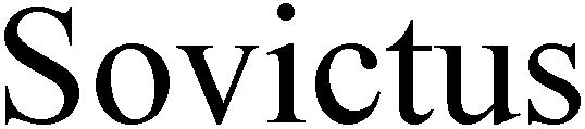 Trademark Logo SOVICTUS
