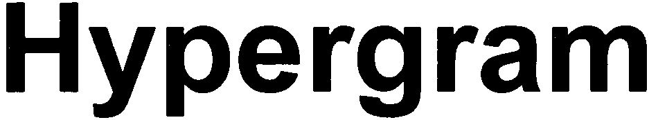 Trademark Logo HYPERGRAM