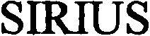 Trademark Logo SIRIUS