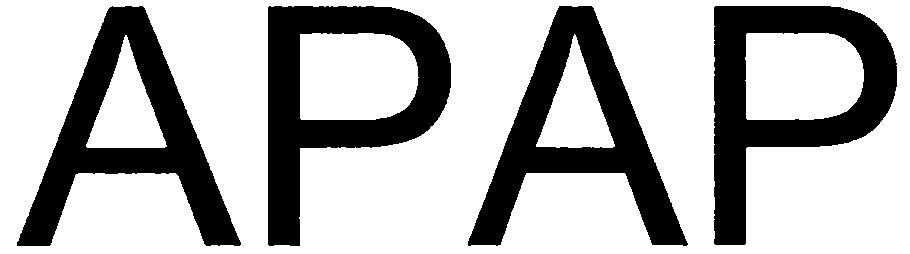 Trademark Logo APAP