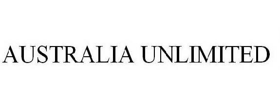 Trademark Logo AUSTRALIA UNLIMITED