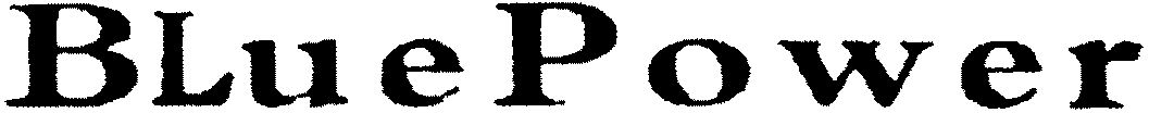 Trademark Logo BLUEPOWER