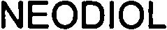 Trademark Logo NEODIOL