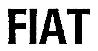 Trademark Logo FIAT