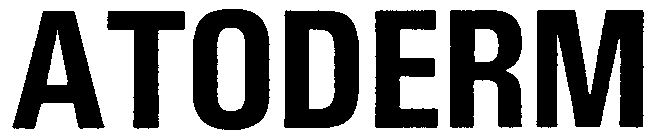 Trademark Logo ATODERM