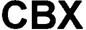 Trademark Logo CBX