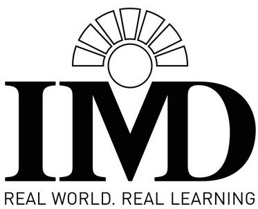 Trademark Logo IMD REAL WORLD. REAL LEARNING