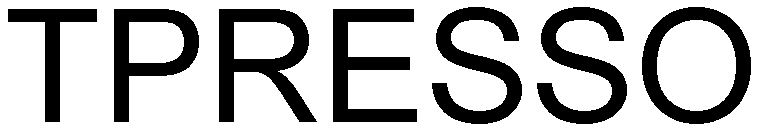 Trademark Logo TPRESSO