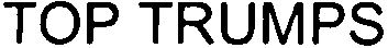 Trademark Logo TOP TRUMPS