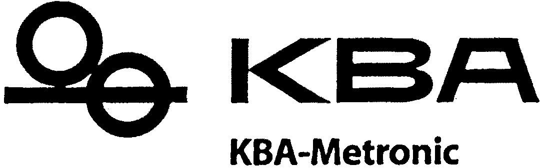 Trademark Logo KBA KBA-METRONIC
