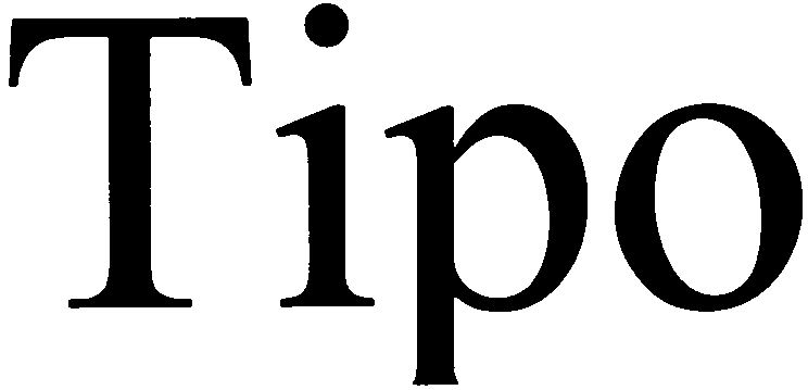 Trademark Logo TIPO