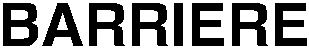 Trademark Logo BARRIERE