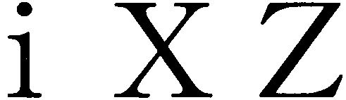 Trademark Logo I XZ